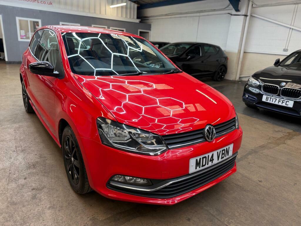 Volkswagen Polo 1.0 Bluemotion Tech Se Euro 6 S S Red