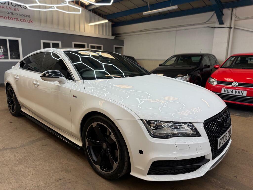 Audi A7 3.0 Tdi V6 S Line Sportback S Tronic Quattro Euro White