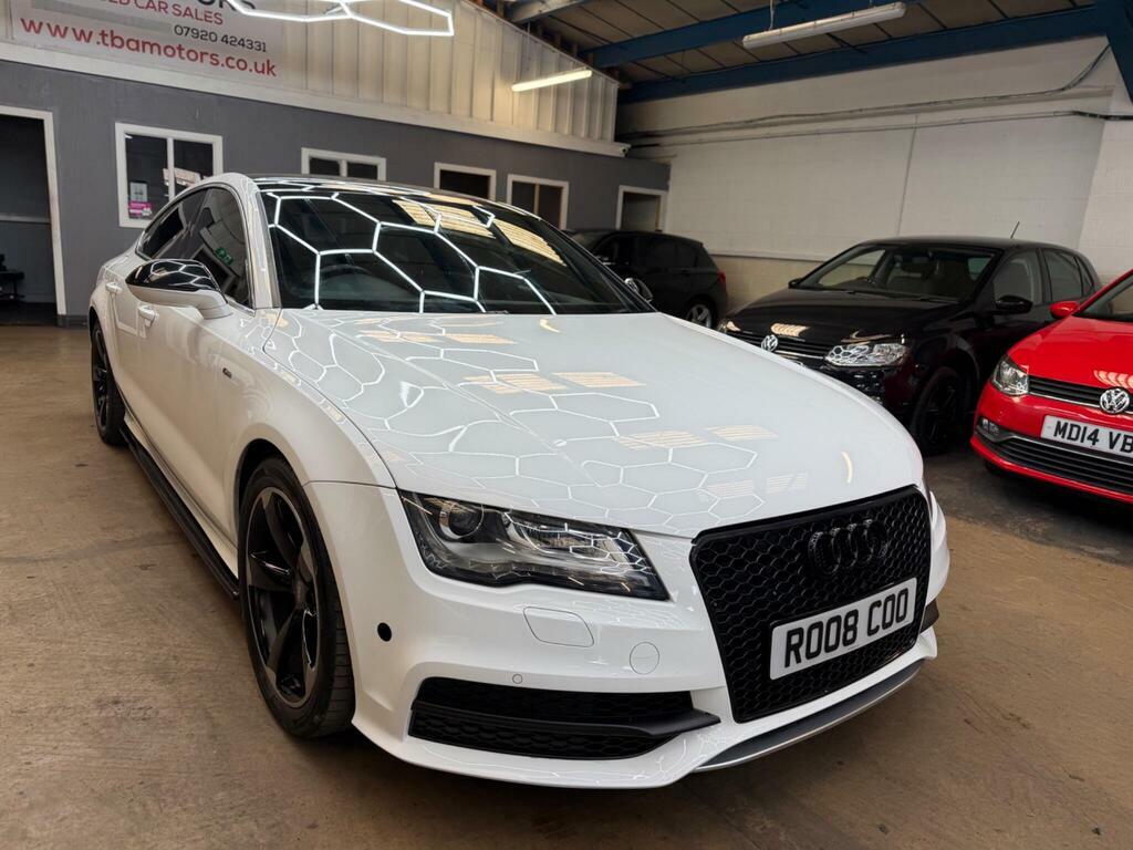 Audi A7 3.0 Tdi V6 S Line Sportback S Tronic Quattro Euro White #4