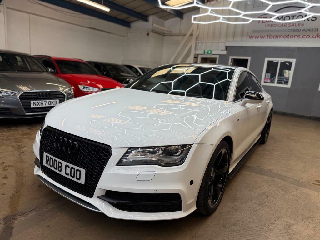 Audi A7 3.0 Tdi V6 S Line Sportback S Tronic Quattro Euro White #6