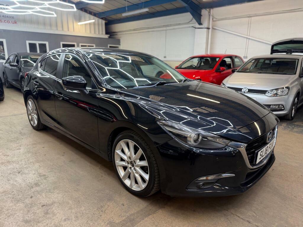 Mazda 3 2.2 Skyactiv-d Sport Nav Euro 6 S S Black