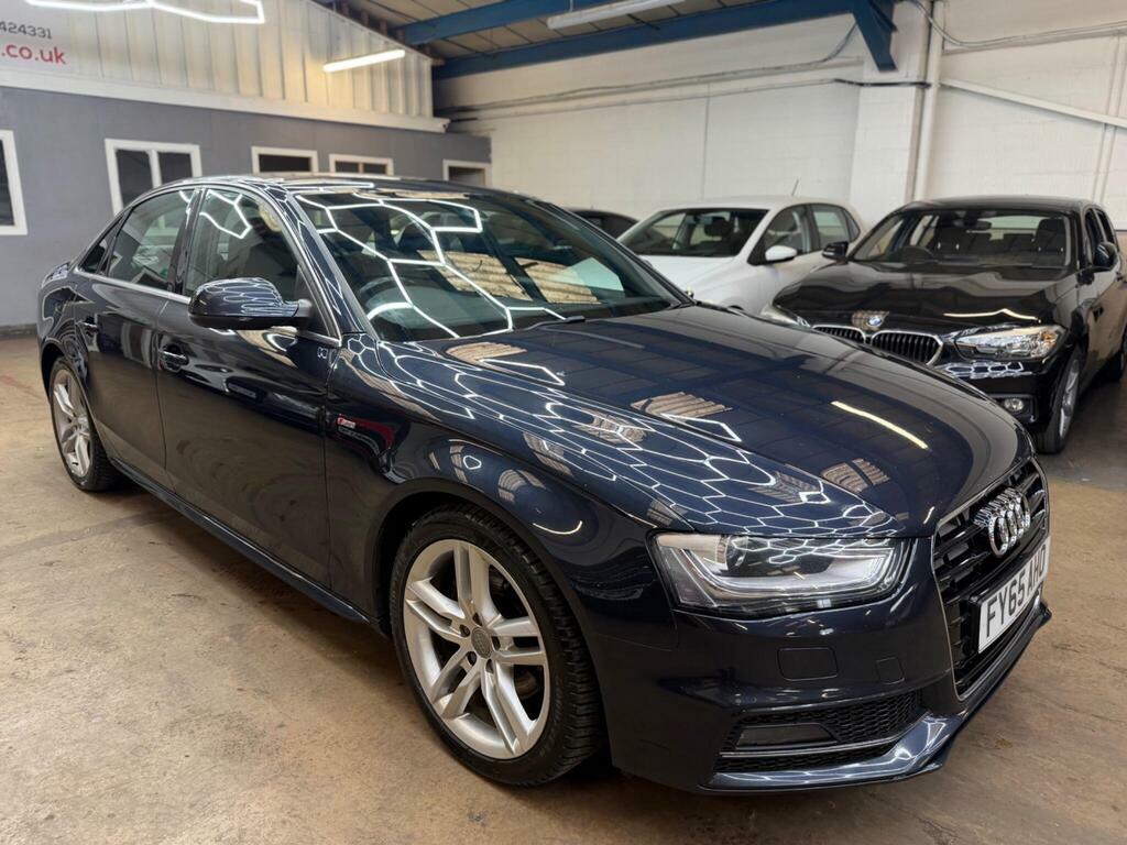 Audi A4 2.0 Tdi S Line Multitronic Euro 6 S S Blue