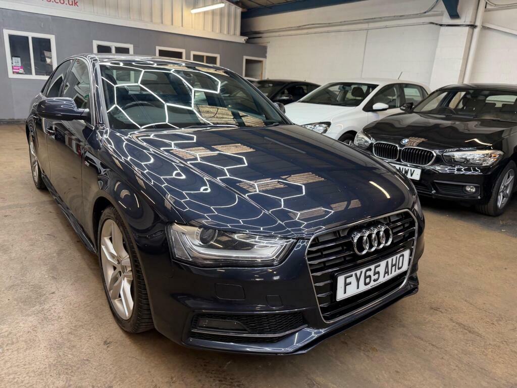 Audi A4 2.0 Tdi S Line Multitronic Euro 6 S S FY65AHO Blue #4