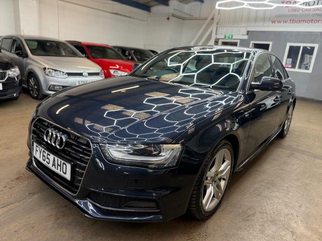 Audi A4 2.0 Tdi S Line Multitronic Euro 6 S S FY65AHO Blue #6