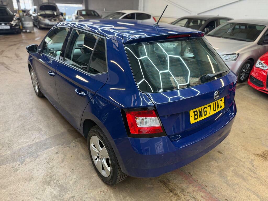 Skoda Fabia 1.0 Tsi Se Hatchback Blue #49
