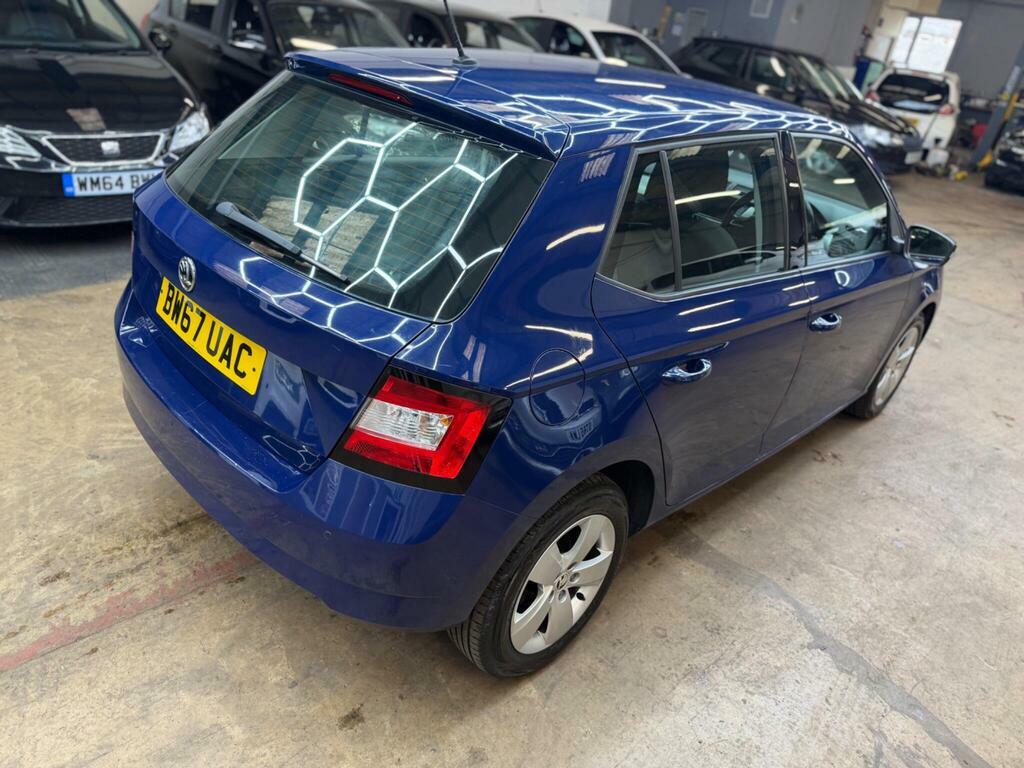 Skoda Fabia 1.0 Tsi Se Hatchback Blue #53
