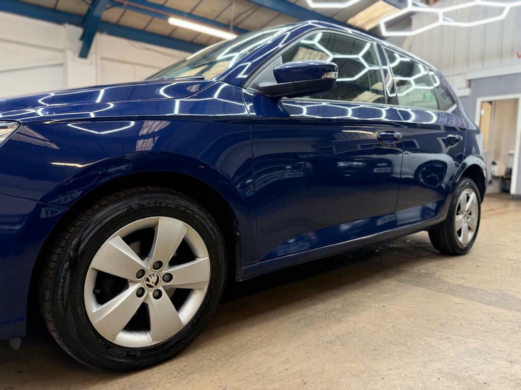 Skoda Fabia 1.0 Tsi Se Hatchback Blue #47