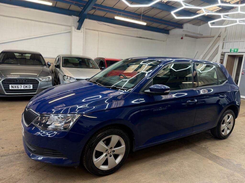 Skoda Fabia 1.0 Tsi Se Hatchback Blue #7