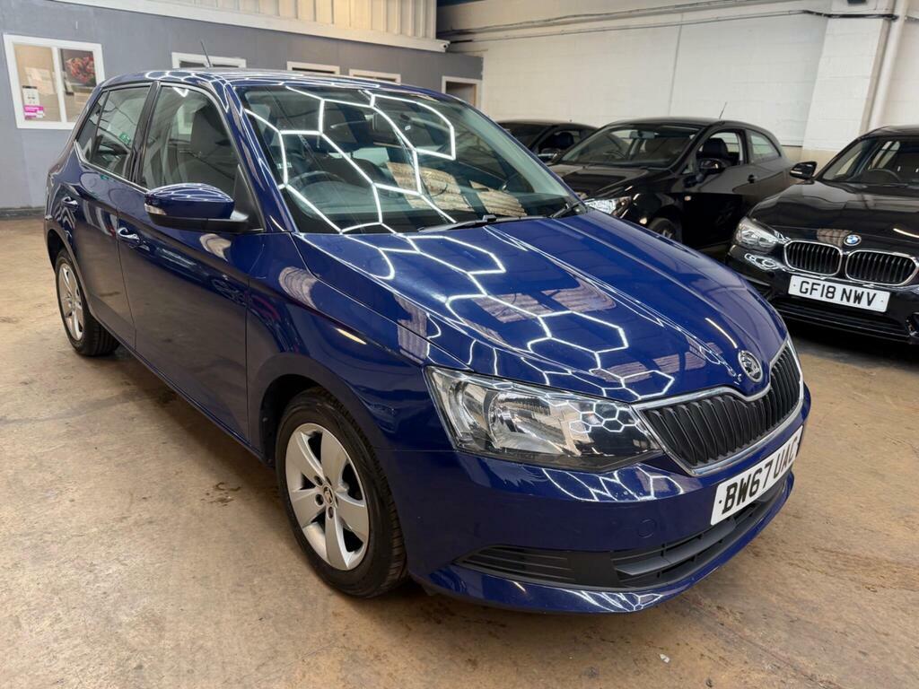 Skoda Fabia 1.0 Tsi Se Hatchback Blue #16