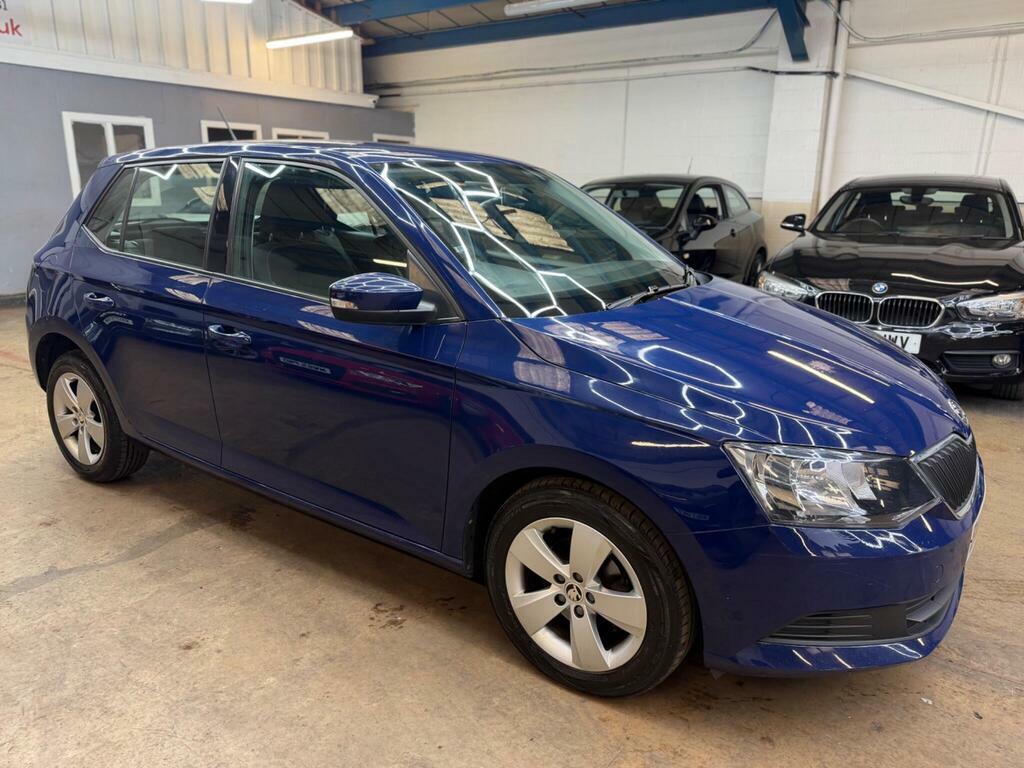 Skoda Fabia 1.0 Tsi Se Hatchback Blue #15