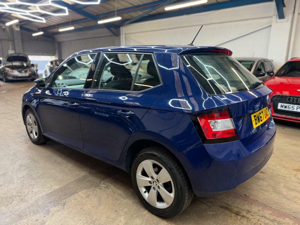 Skoda Fabia 1.0 Tsi Se Hatchback Blue #9