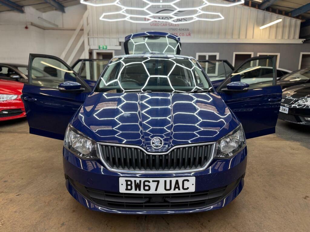 Skoda Fabia 1.0 Tsi Se Hatchback Blue #56