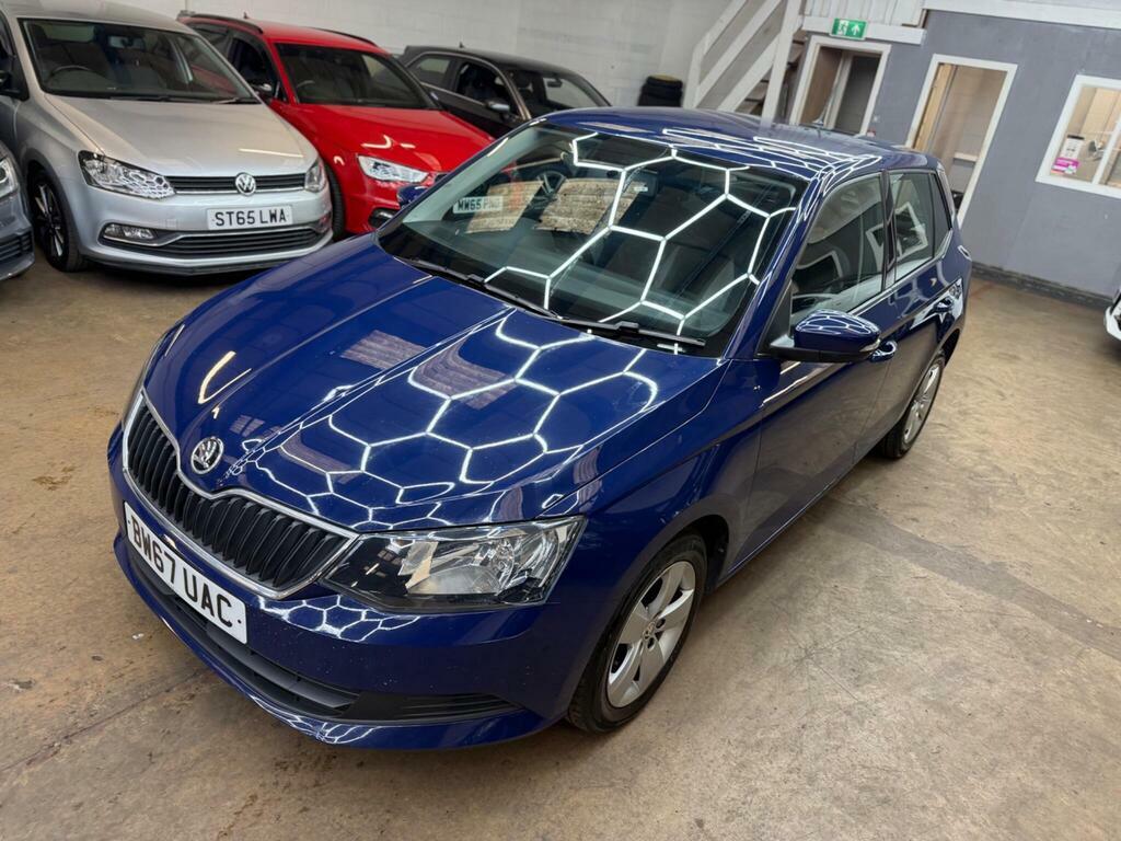 Skoda Fabia 1.0 Tsi Se Hatchback Blue #46