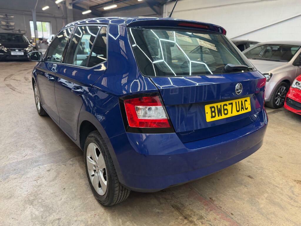 Skoda Fabia 1.0 Tsi Se Hatchback Blue #10
