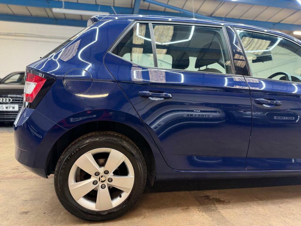 Skoda Fabia 1.0 Tsi Se Hatchback Blue #55