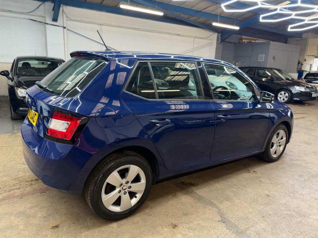 Skoda Fabia 1.0 Tsi Se Hatchback Blue #13