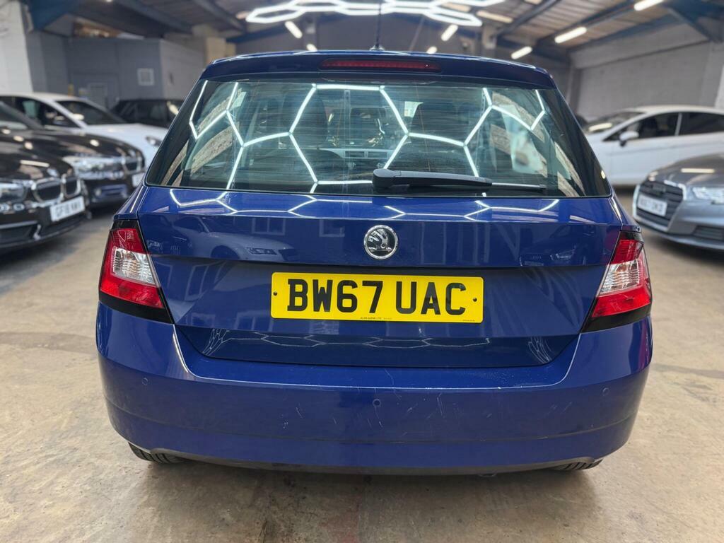 Skoda Fabia 1.0 Tsi Se Hatchback Blue #11