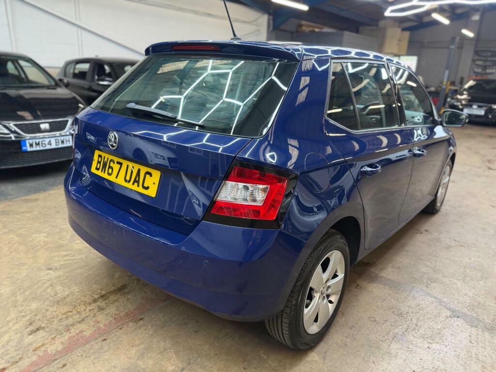 Skoda Fabia 1.0 Tsi Se Hatchback Blue #12
