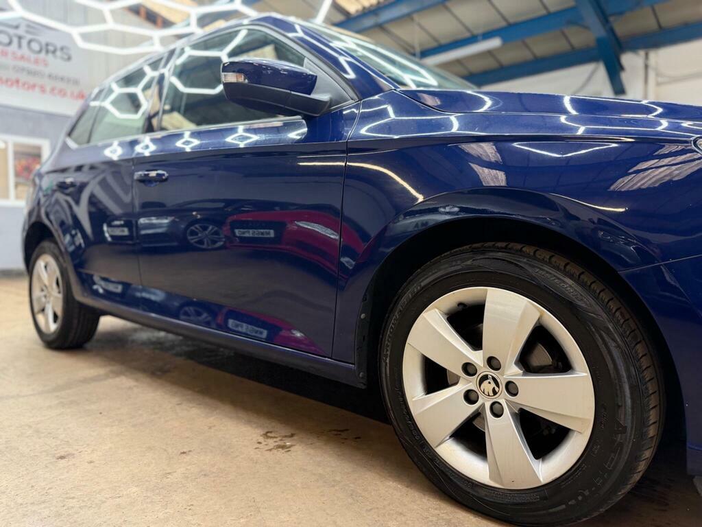 Skoda Fabia 1.0 Tsi Se Hatchback Blue #43