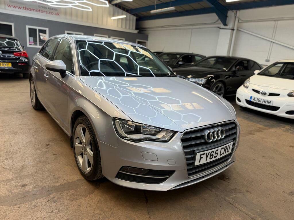 Audi A3 1.6 Tdi Sport Sportback Euro 6 S S Silver #4