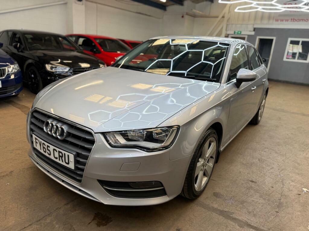 Audi A3 1.6 Tdi Sport Sportback Euro 6 S S Silver #6