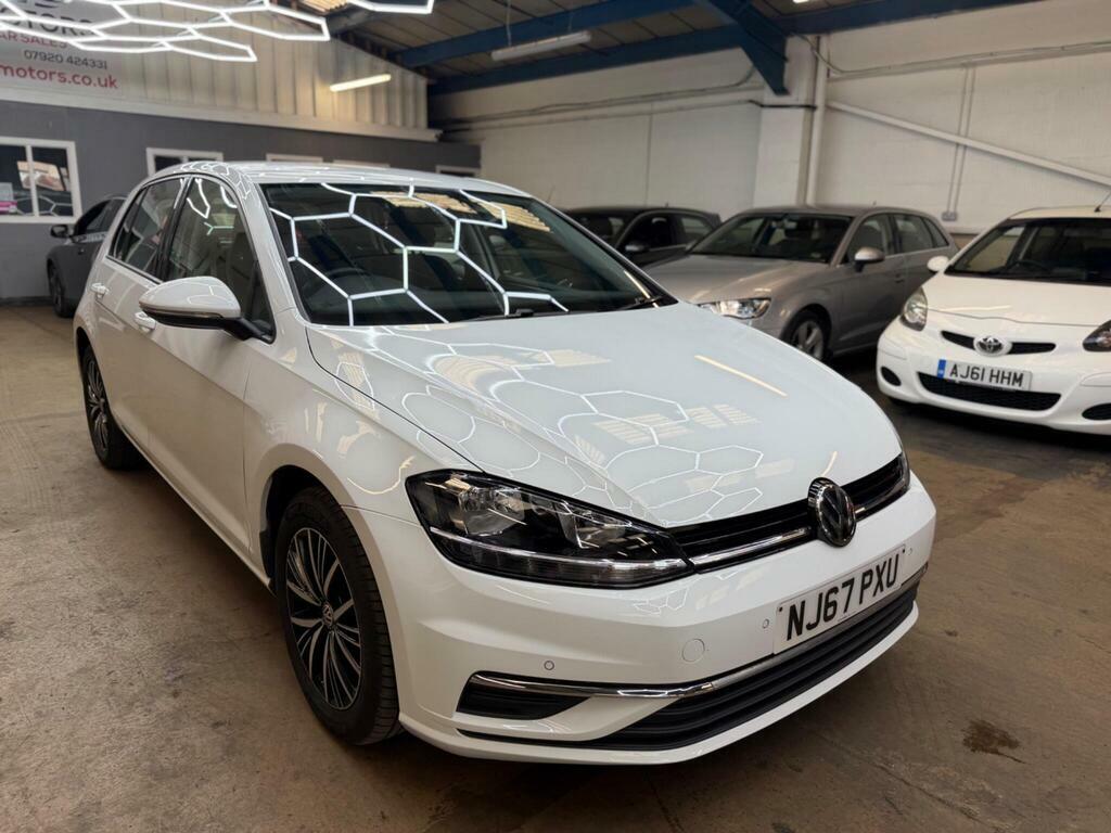 Volkswagen Golf 1.6 Tdi Bluemotion Tech Se Euro 6 S S White #5