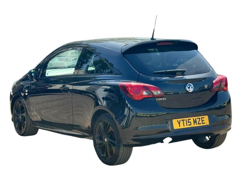 Vauxhall Corsa 1.2I Limited Edition Euro 6 YT15MZE Black #4