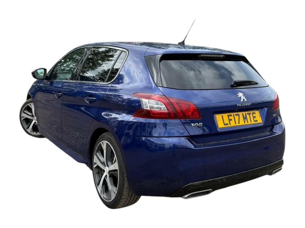 Peugeot 308 2.0 Bluehdi Gt Eat Euro 6 Ss LF17MTE Blue #4