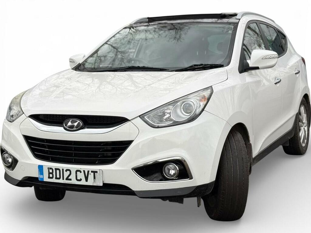 Hyundai Ix35 2.0 Crdi Premium 4Wd Euro 5 White #3