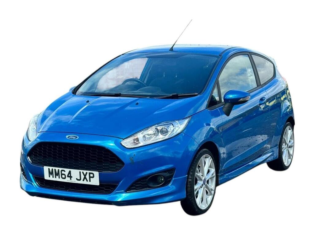 Ford Fiesta 1.0T Ecoboost Zetec S Euro 5 Ss MM64JXP Blue #3