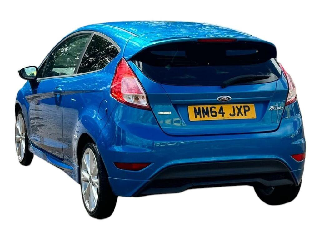 Ford Fiesta 1.0T Ecoboost Zetec S Euro 5 Ss MM64JXP Blue #4