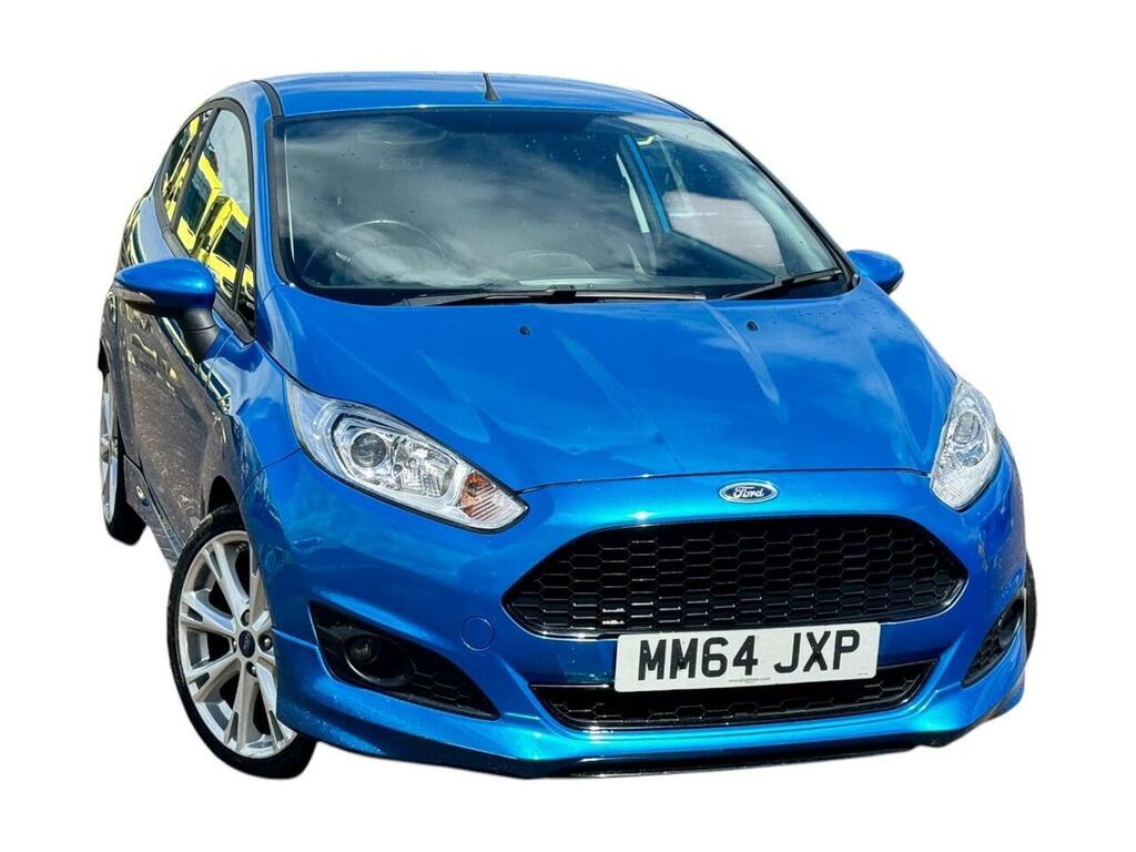 Ford Fiesta 1.0T Ecoboost Zetec S Euro 5 Ss MM64JXP Blue