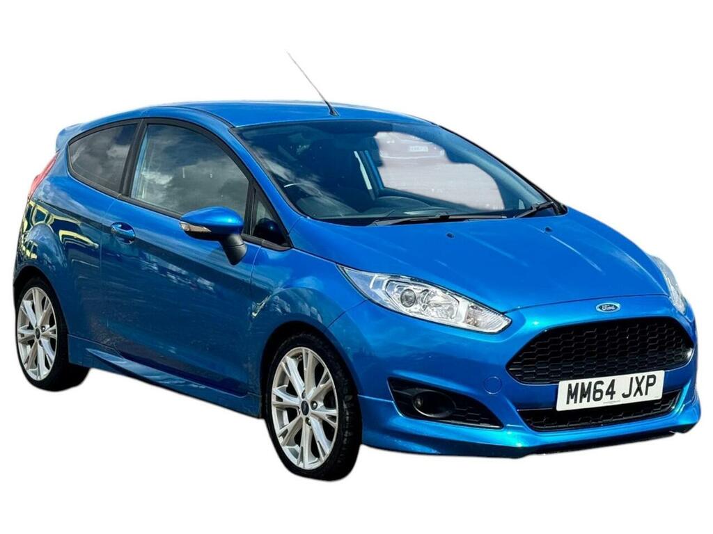 Ford Fiesta 1.0T Ecoboost Zetec S Euro 5 Ss MM64JXP Blue #6