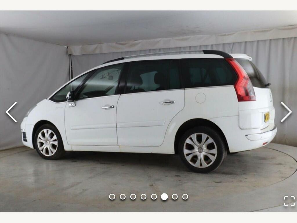 Citroen Grand C4 Picasso 1.6 Hdi Platinum Euro 5 White #5