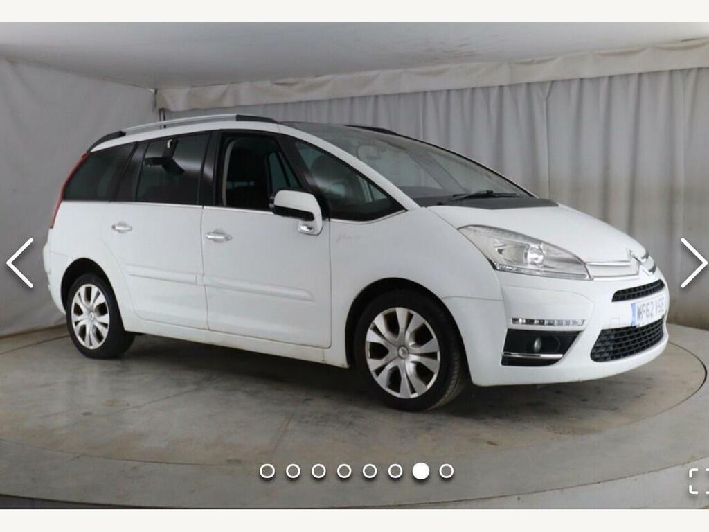 Citroen Grand C4 Picasso 1.6 Hdi Platinum Euro 5 White #6