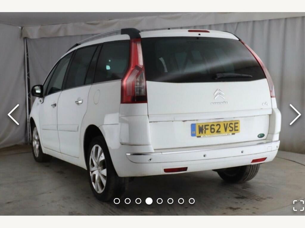 Citroen Grand C4 Picasso 1.6 Hdi Platinum Euro 5 White #4