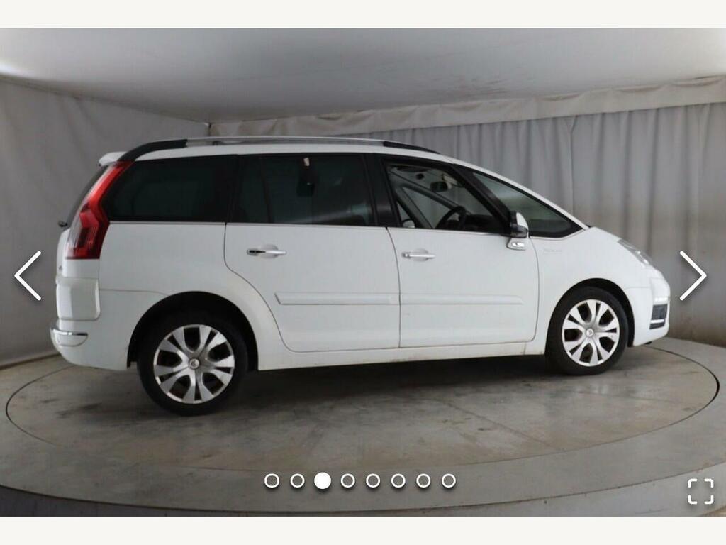 Citroen Grand C4 Picasso 1.6 Hdi Platinum Euro 5 White #3