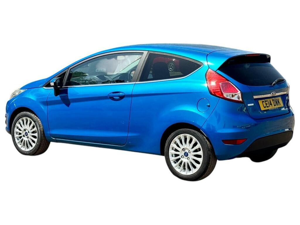 Ford Fiesta 1.0T Ecoboost Titanium Euro 5 Ss CE14DWK Blue #4