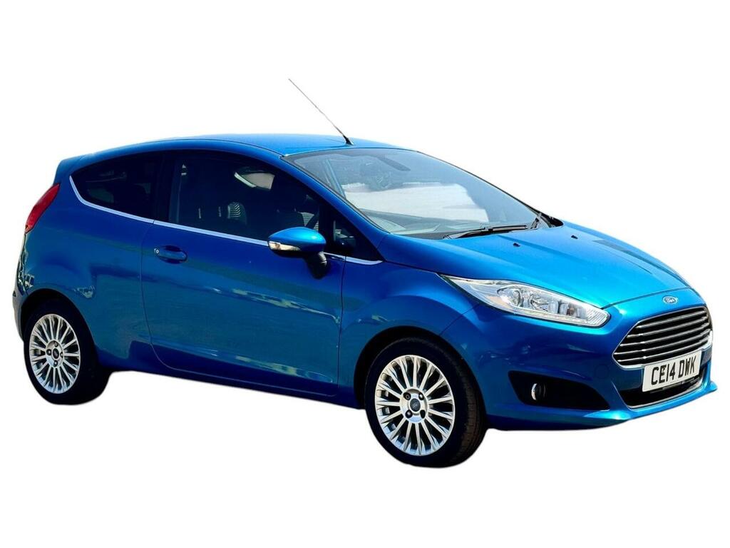 Ford Fiesta 1.0T Ecoboost Titanium Euro 5 Ss CE14DWK Blue #5