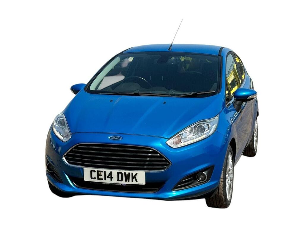 Ford Fiesta 1.0T Ecoboost Titanium Euro 5 Ss CE14DWK Blue #3