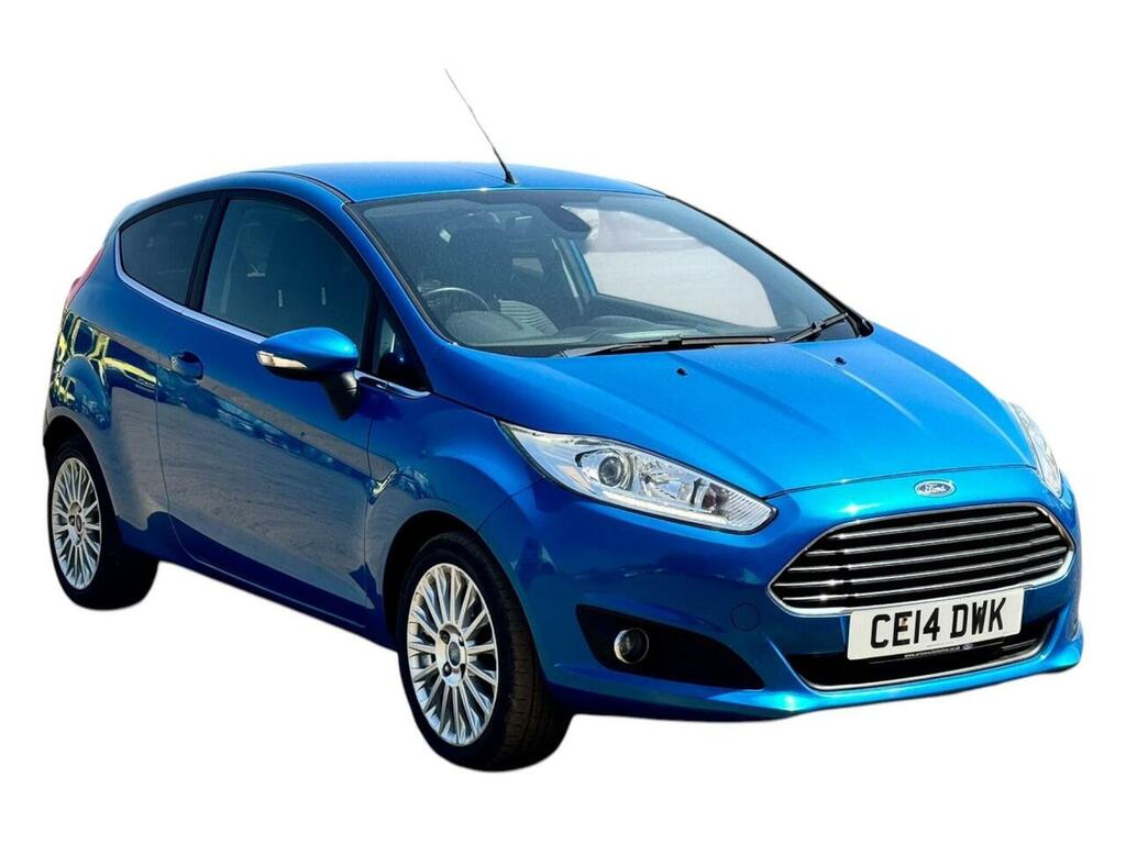 Ford Fiesta 1.0T Ecoboost Titanium Euro 5 Ss CE14DWK Blue #6