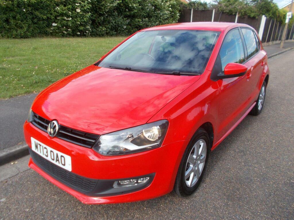 Volkswagen Polo 1.4 Match Euro 5 Red