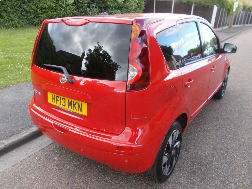 Nissan Note 1.4 16V N-tec Euro 5 Red #6