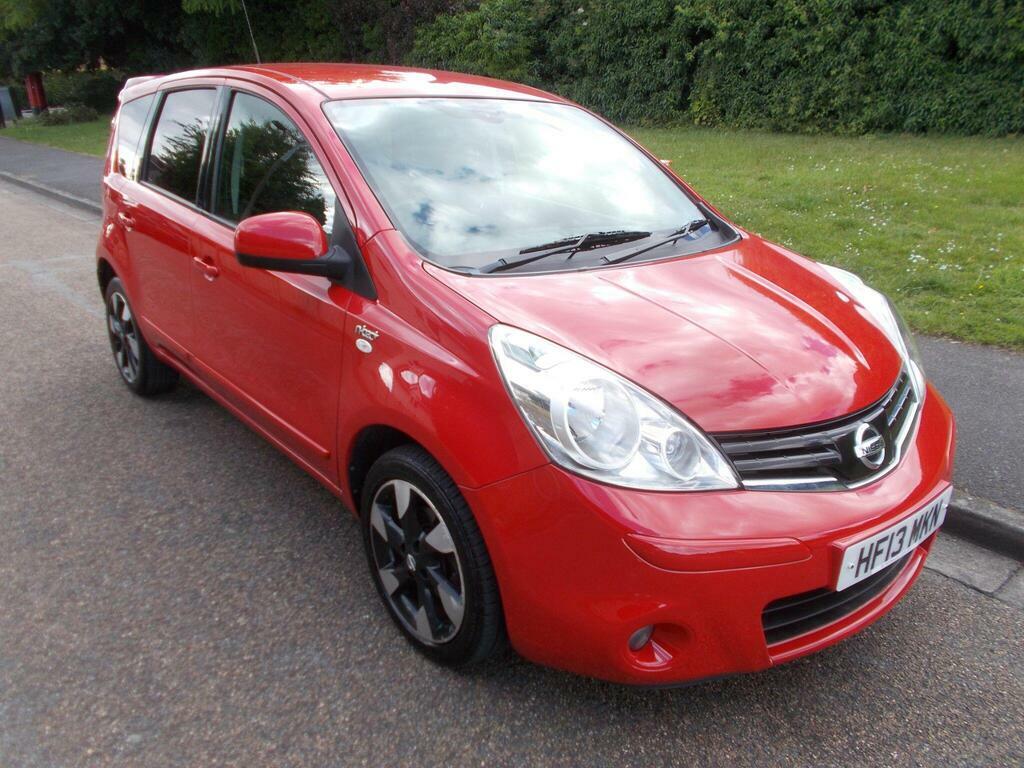 Nissan Note 1.4 16V N-tec Euro 5 Red #2
