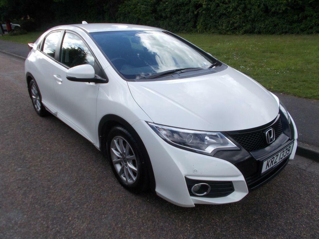 Honda Civic 1.6 I-dtec Se Plus Euro 5 S S White #2