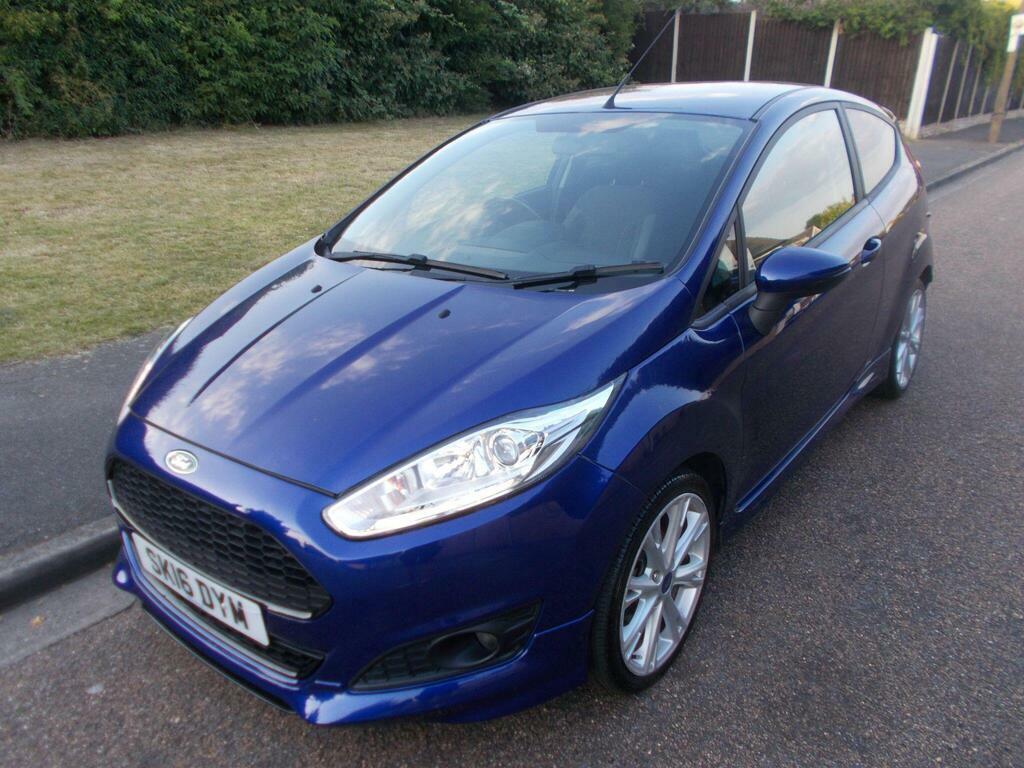 Ford Fiesta 1.0T Ecoboost Zetec S Euro 6 S S Blue