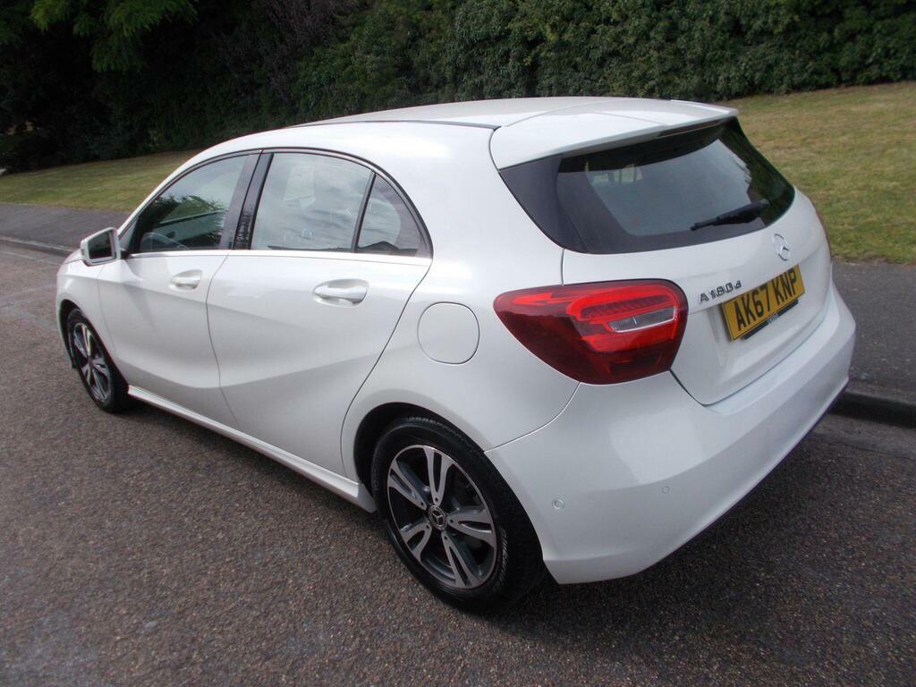 Mercedes-Benz A Class A180d Se White #7