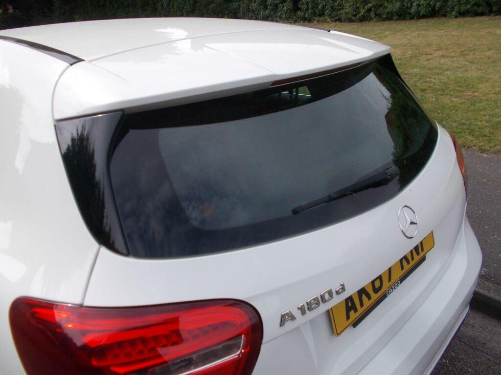 Mercedes-Benz A Class A180d Se White #37