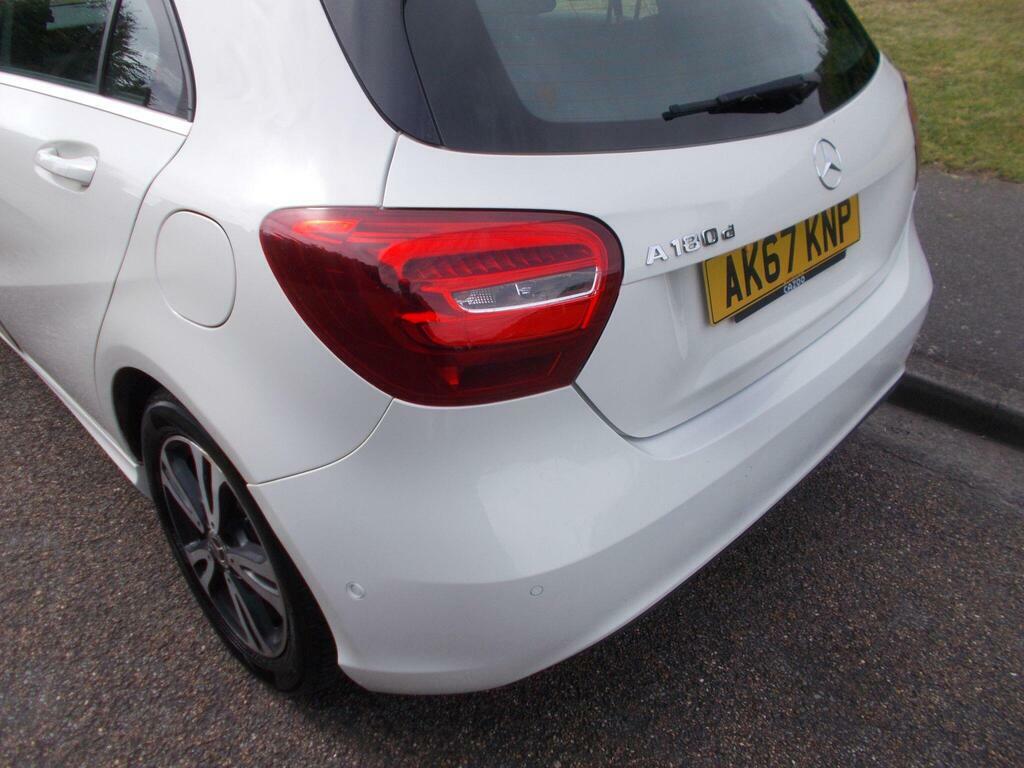 Mercedes-Benz A Class A180d Se White #33