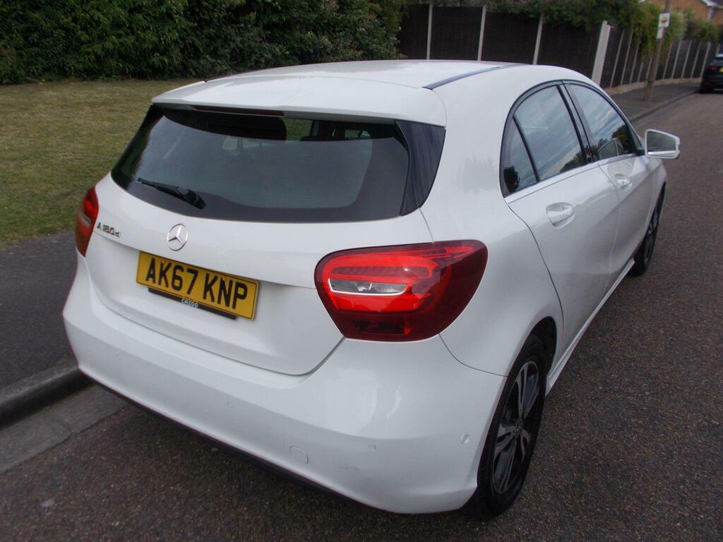 Mercedes-Benz A Class 1.5 A180d Se Executive Euro 6 S S White #4